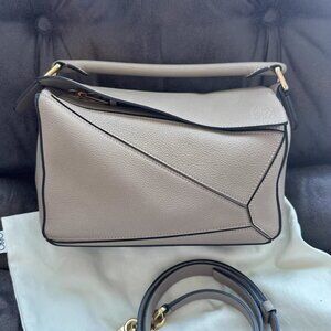 Loewe Small Sand Shoulder Bag